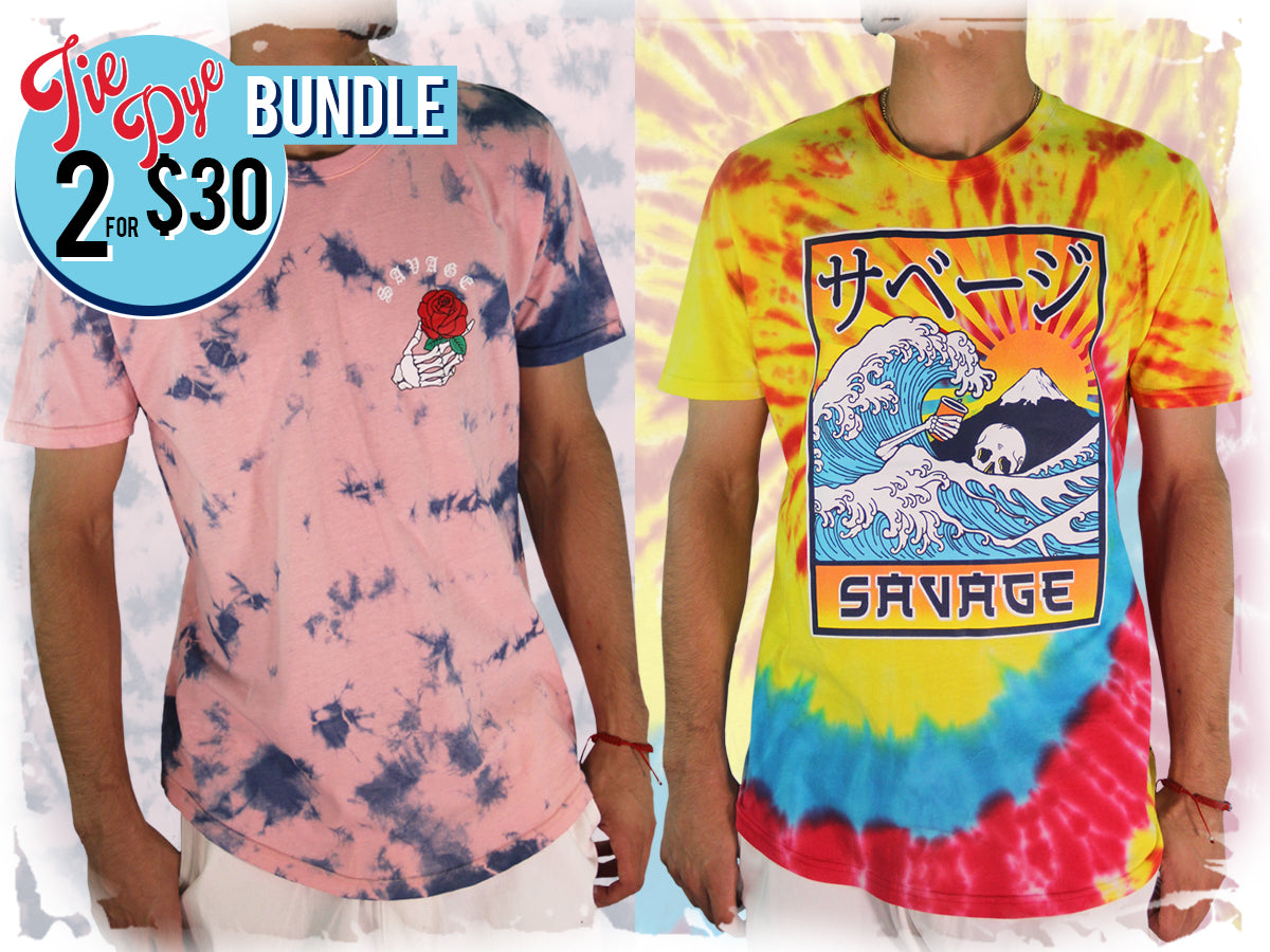 WB10-0001 SUMMER LOVE TIE DYE BUNDLE TEES