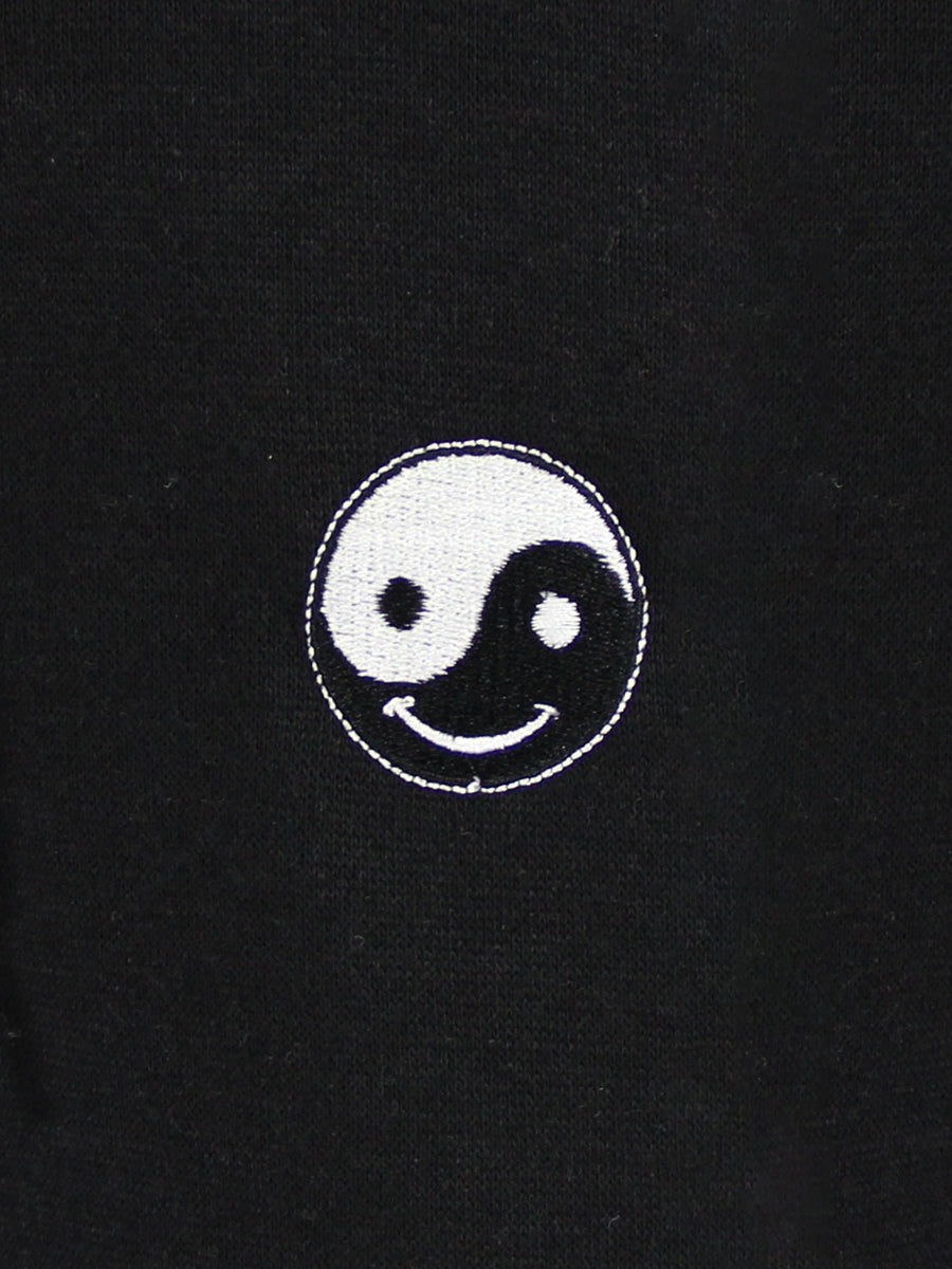 YING YANG EMOJI PULLOVER HOODIE